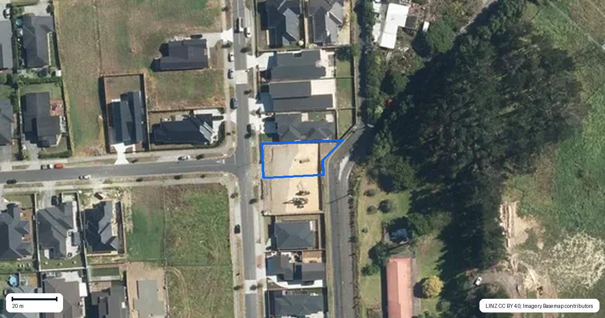 Property context map for 24 Paihere Street, Huapai, Kumeu