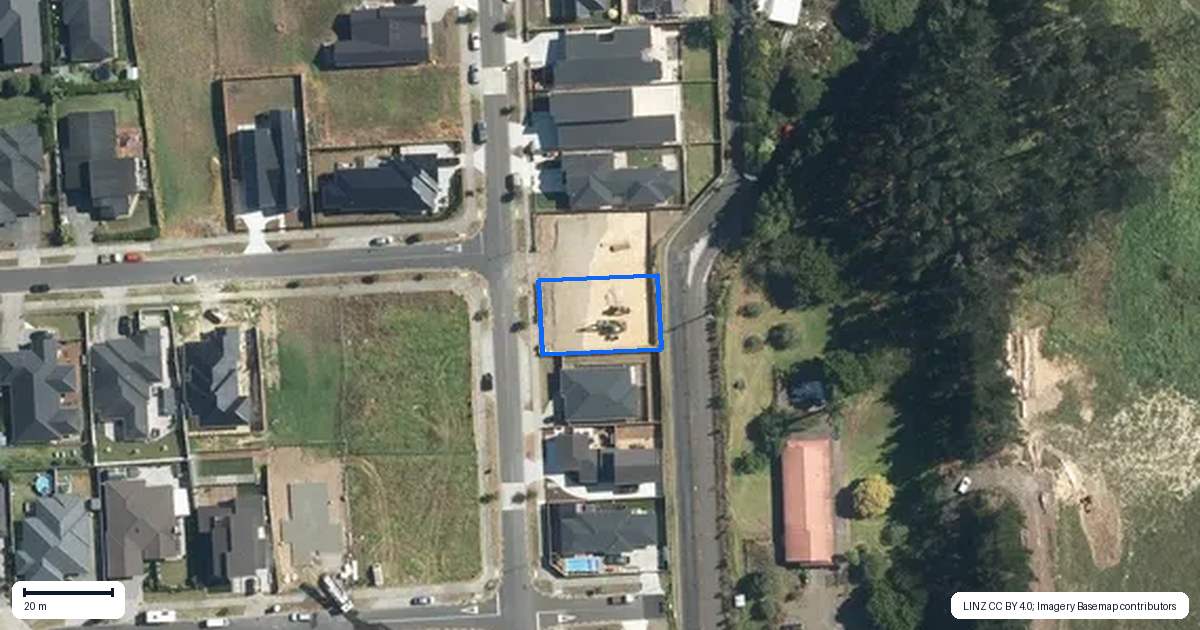 Property context map for 22 Paihere Street, Huapai, Kumeu