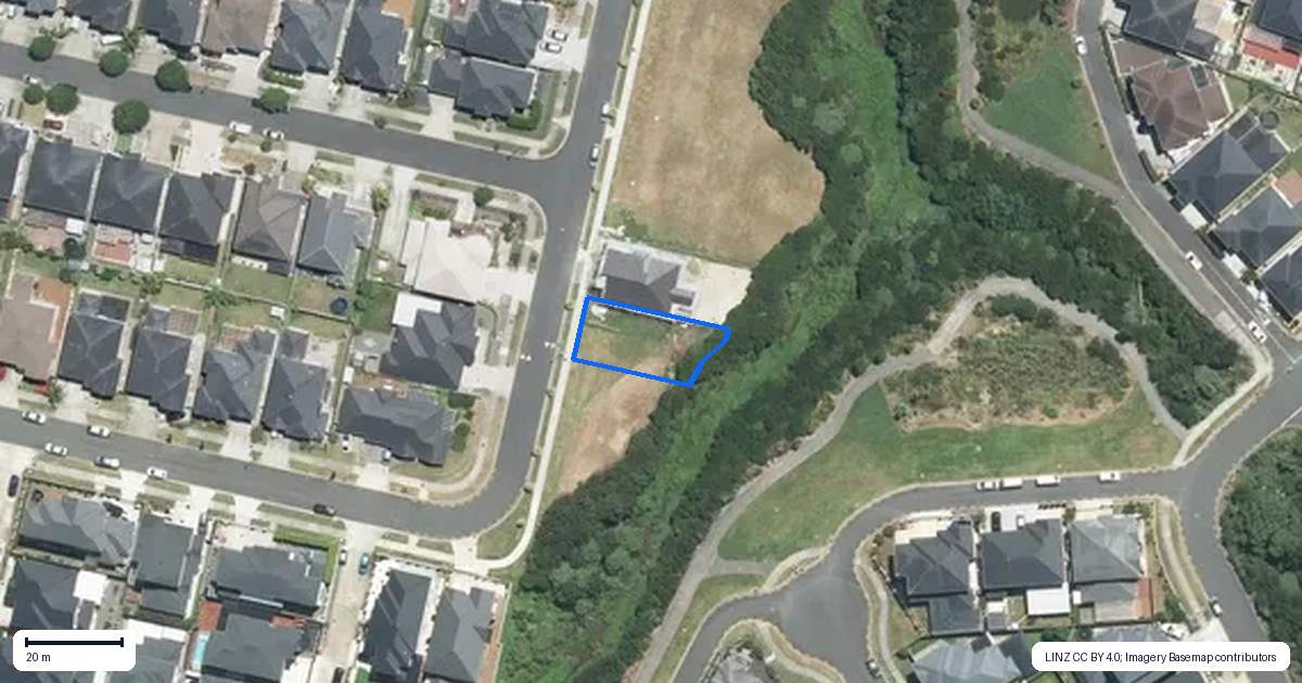 Property context map for 32C Castlebane Drive, Flat Bush, Auckland
