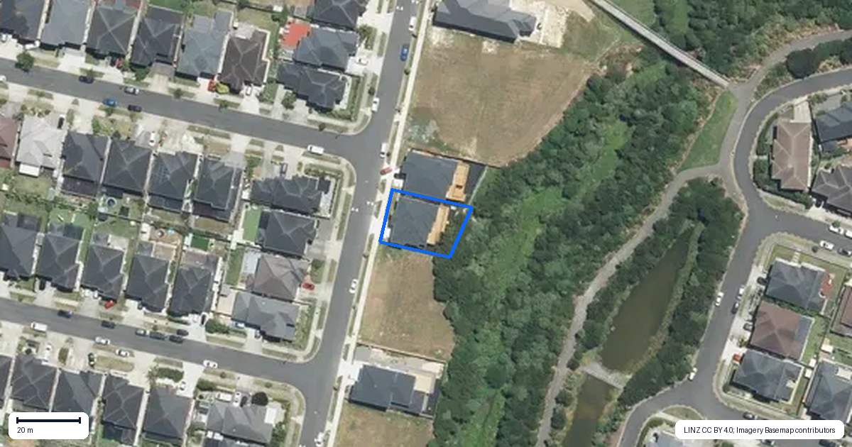 Property context map for 16 Castlebane Drive, Flat Bush, Auckland