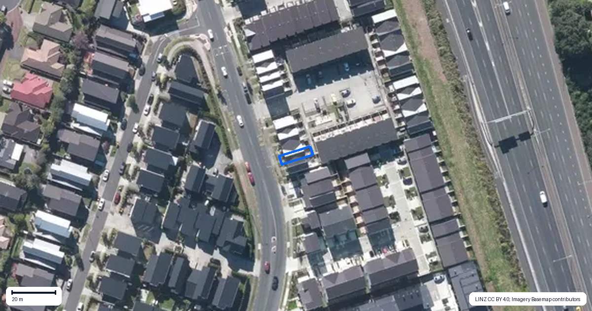 Property context map for 10/36 Westgate Drive, Westgate, Auckland