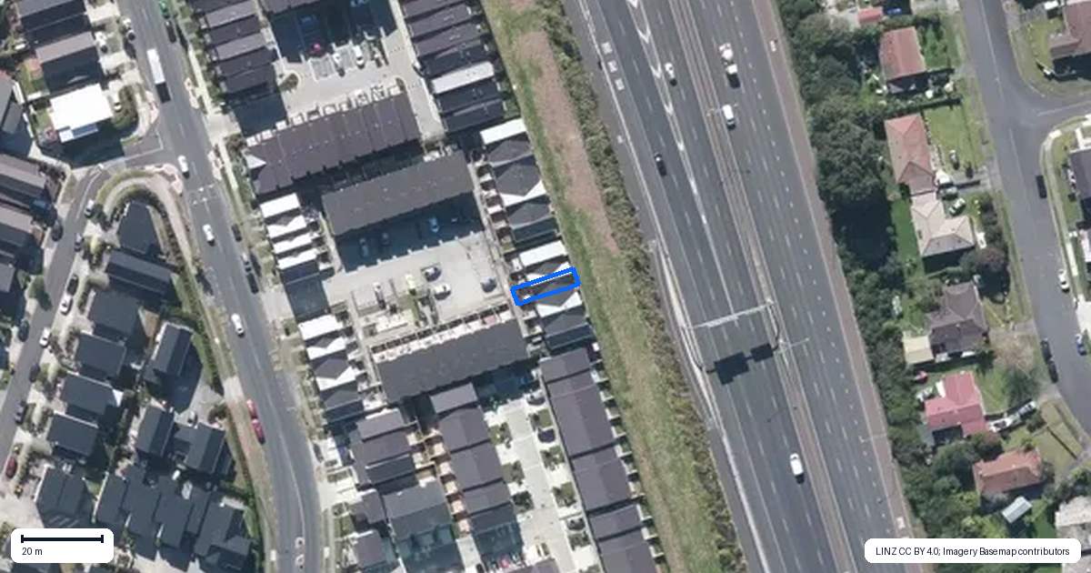 Property context map for 24/36 Westgate Drive, Westgate, Auckland