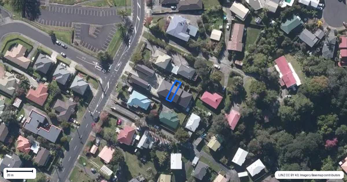 Property context map for 5/98 Lincoln Park Avenue, Massey, Auckland