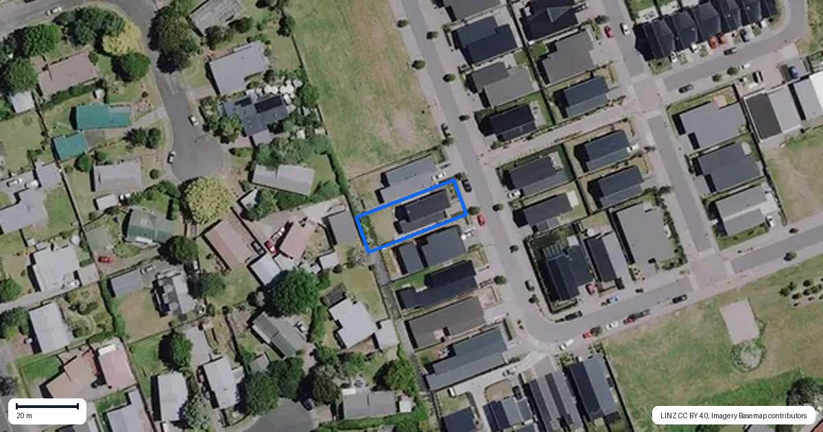 Property context map for 21 Musselwhite Terrace, Chartwell, Hamilton