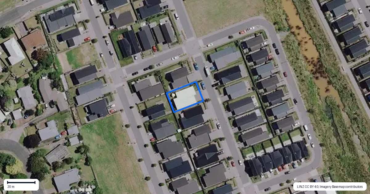 Property context map for 41 Earp Crescent, Chartwell, Hamilton