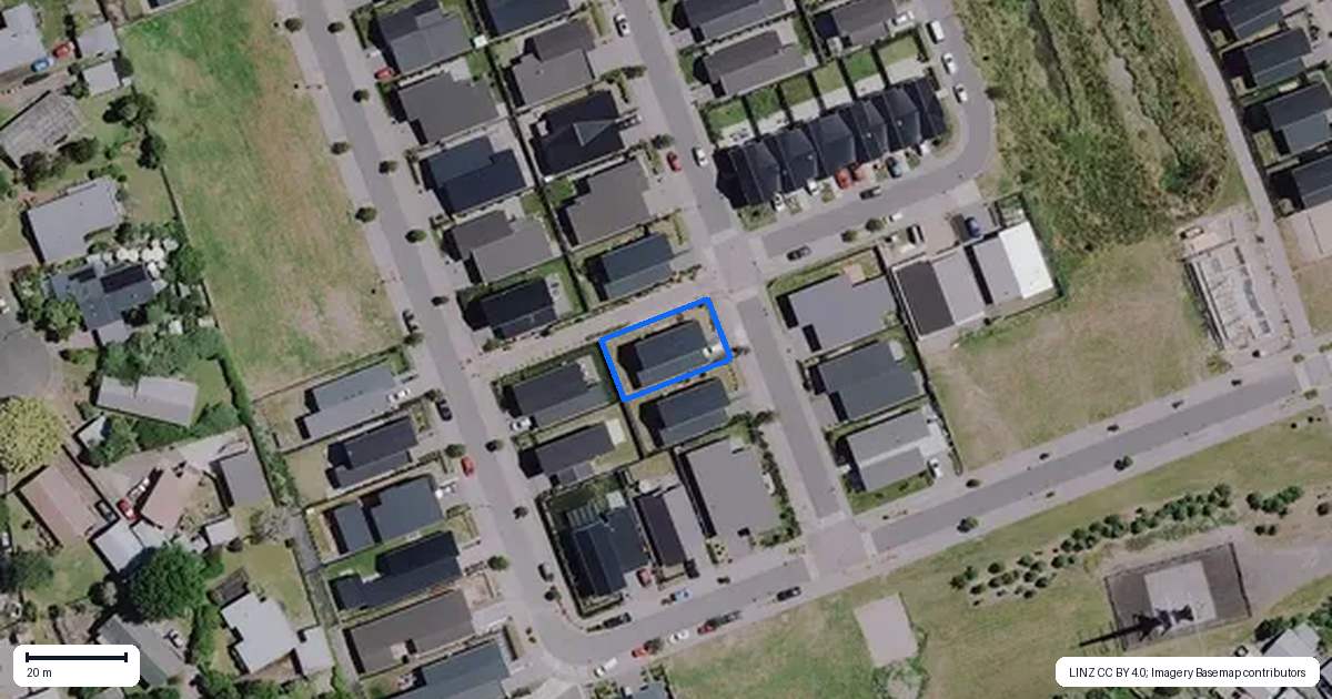 Property context map for 29 Earp Crescent, Chartwell, Hamilton