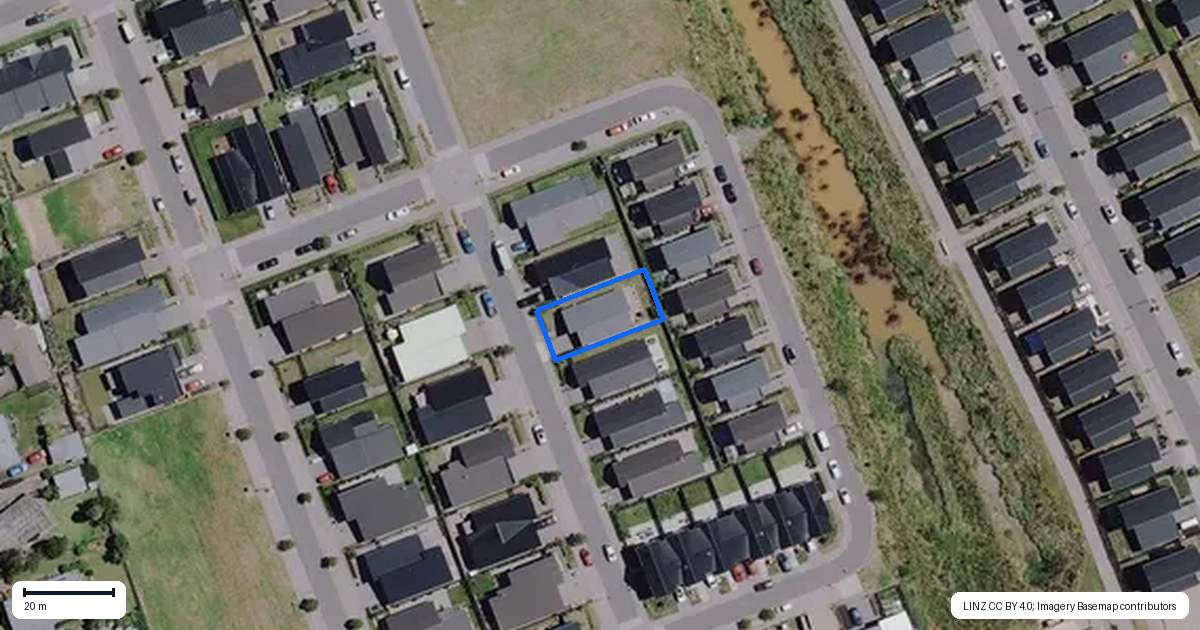 Property context map for 36 Earp Crescent, Chartwell, Hamilton