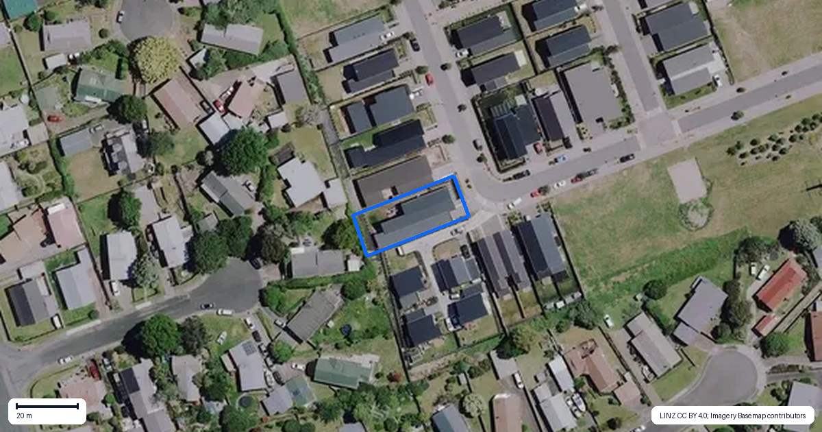 Property context map for 13 Musselwhite Terrace, Chartwell, Hamilton