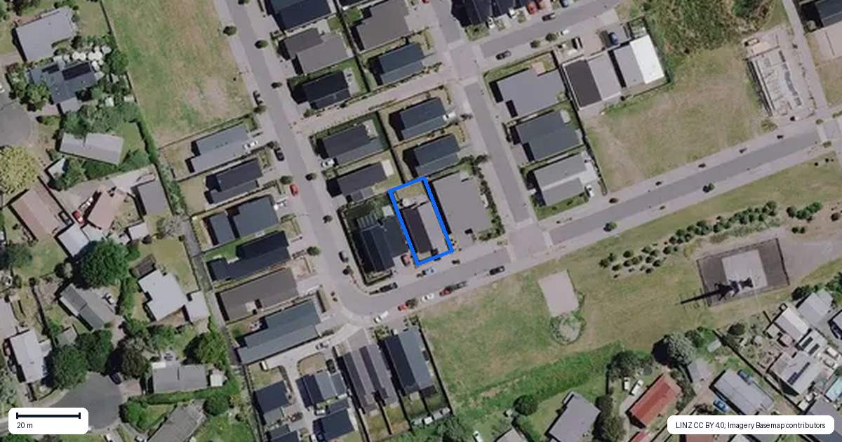 Property context map for 4 Musselwhite Terrace, Chartwell, Hamilton
