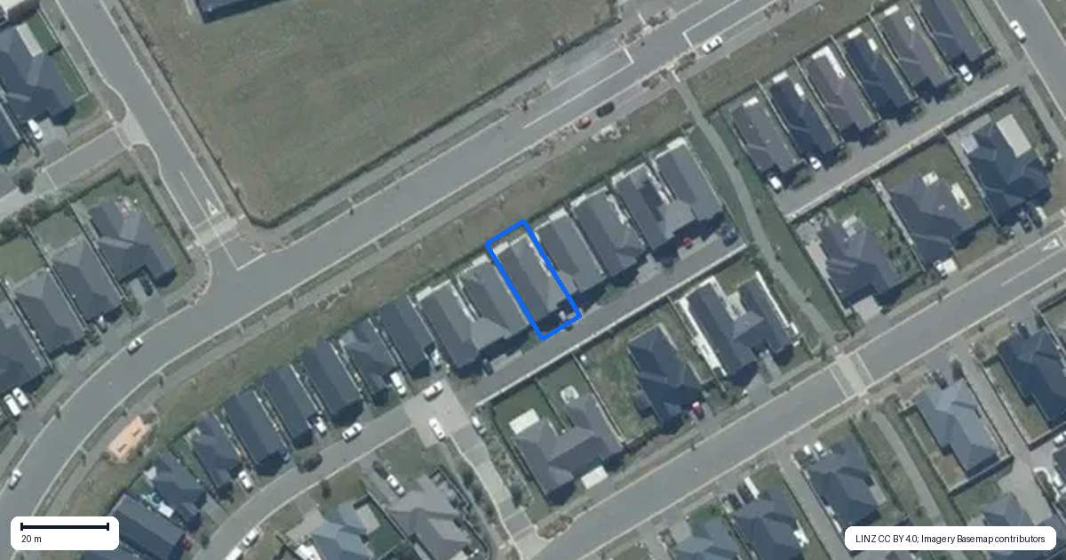 Property context map for 31 Upham Lane, Rolleston