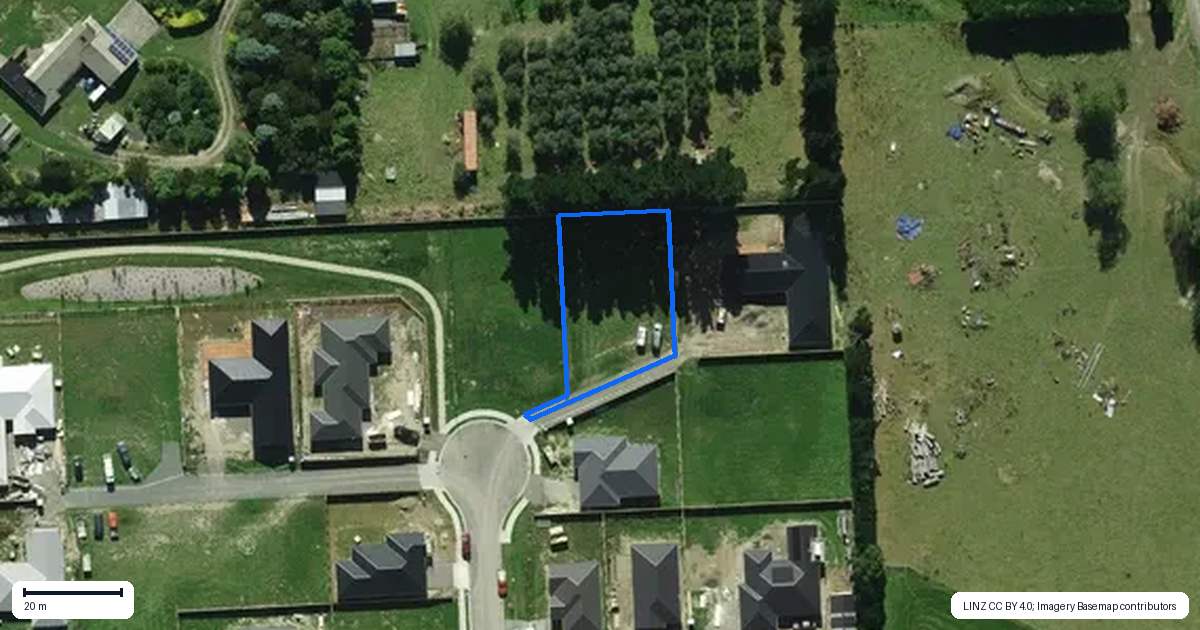 Property context map for 12C Wykes Place, Amberley
