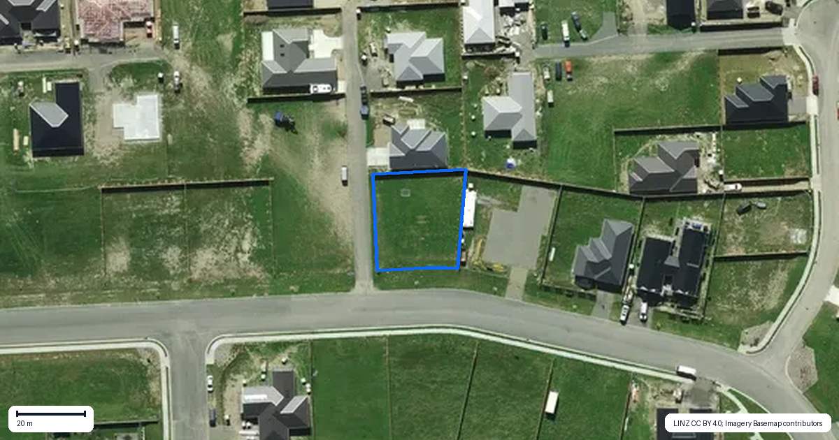 Property context map for 51 Hilton Drive, Amberley