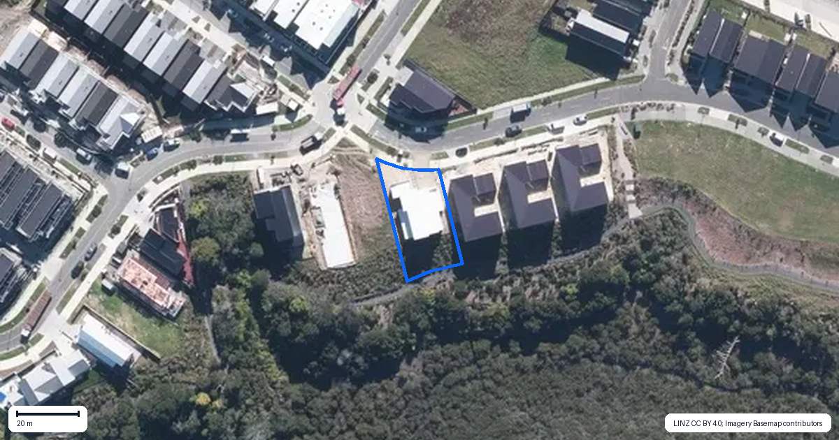Property context map for 41 Bristol Freighter Road, Hobsonville, Auckland