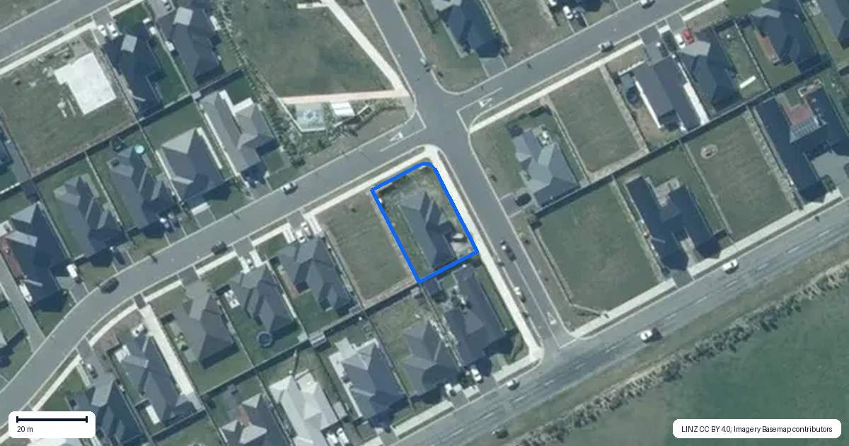 Property context map for 3 Oriel Way, Rolleston