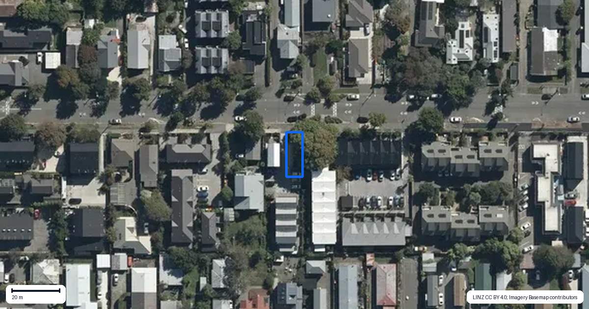 Property context map for 6/312 Worcester Street, Linwood, Christchurch