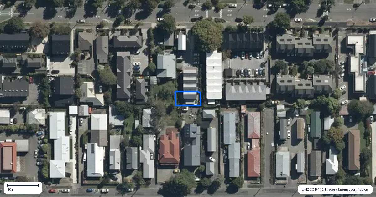 Property context map for 5/312 Worcester Street, Linwood, Christchurch