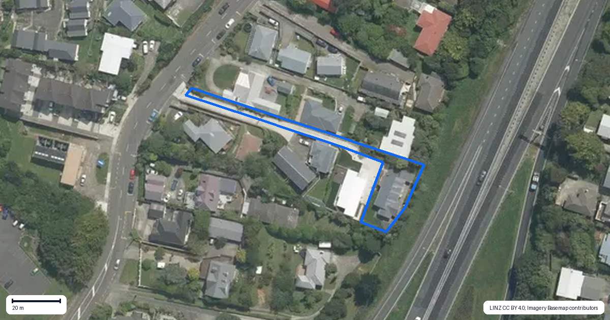 Property context map for 30 Middleton Road, Johnsonville, Wellington