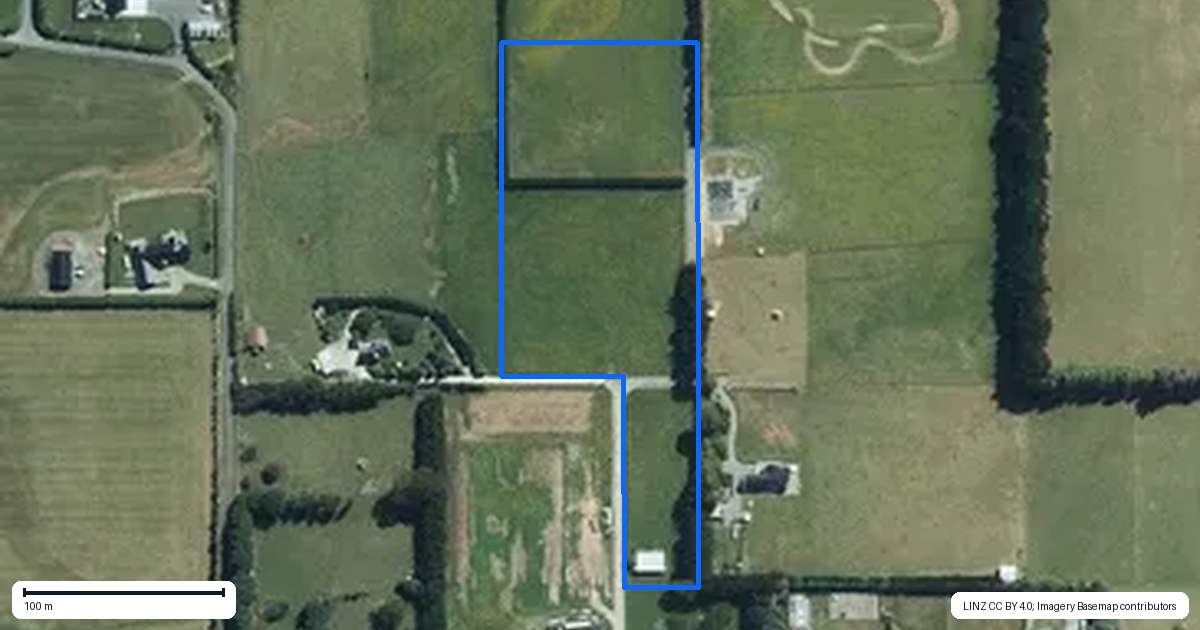 Property context map for 46 Maimai Way, West Plains, Invercargill