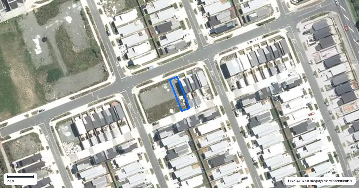 Property context map for 26 Corporal Street, Papakura