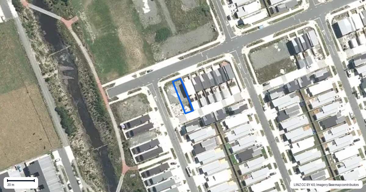 Property context map for 48 Corporal Street, Papakura