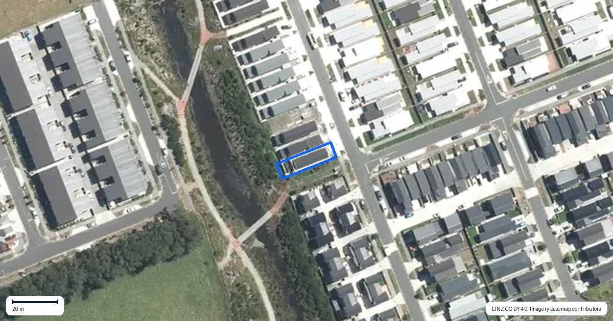 Property context map for 39 John Gray Street, Papakura