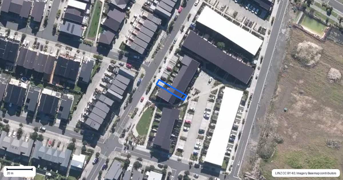 Property context map for 41 Wallace Road, Hobsonville, Auckland