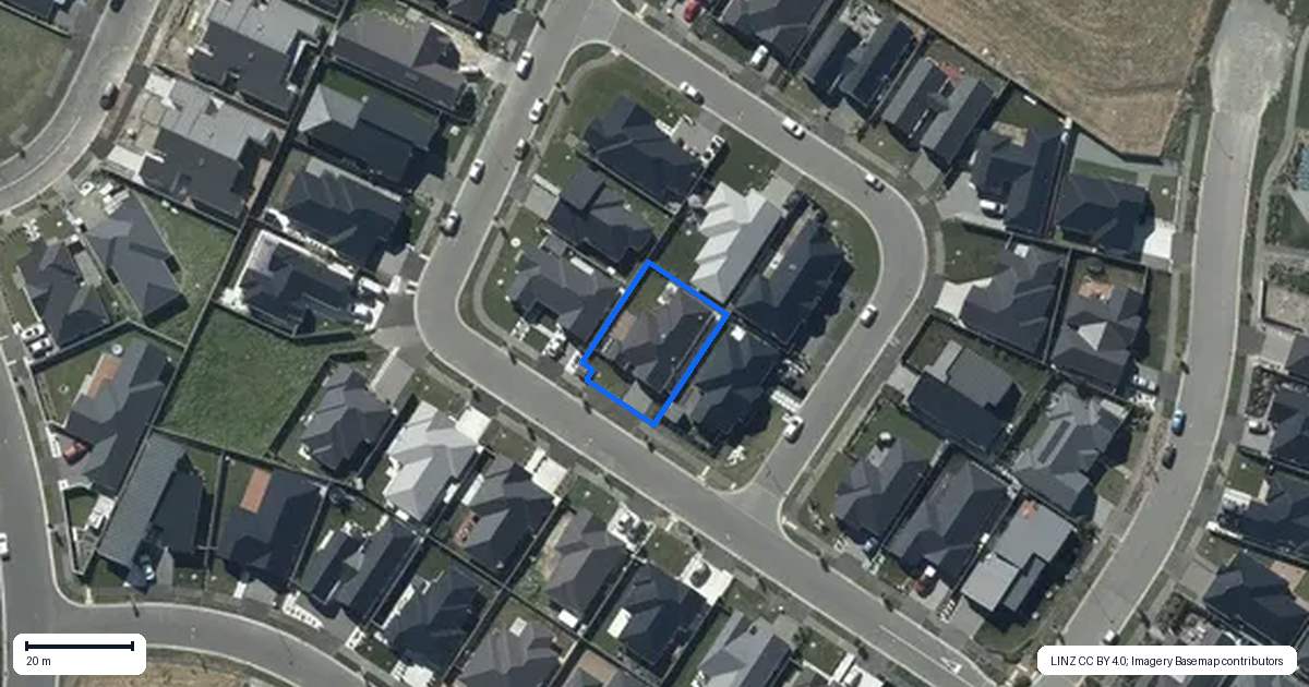 Property context map for 28 Larissa Road, Halswell, Christchurch