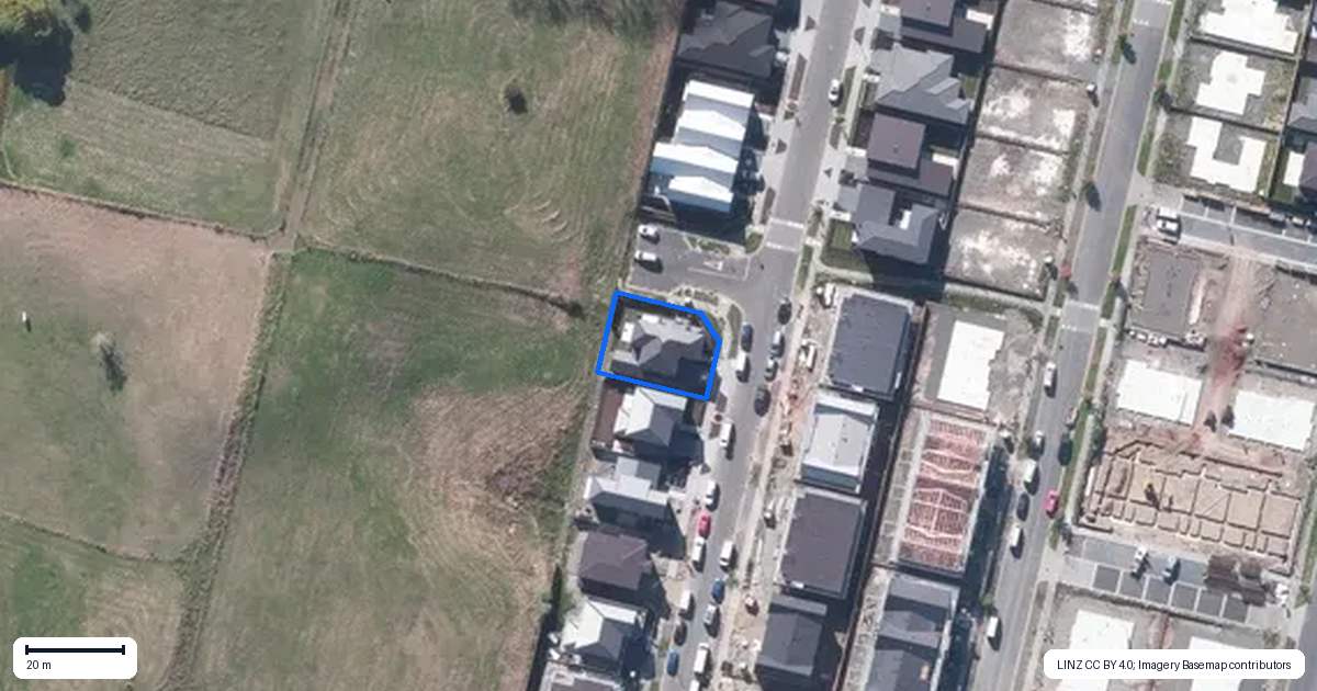 Property context map for 24 Oyster Drive, Whenuapai, Auckland