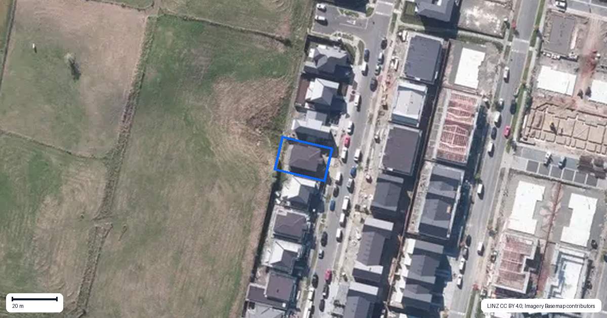 Property context map for 18 Oyster Drive, Whenuapai, Auckland