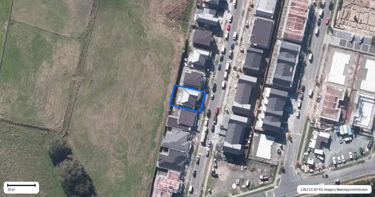 Property context map for 12 Oyster Drive, Whenuapai, Auckland