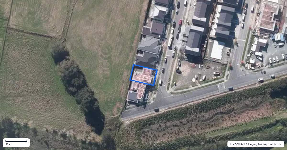 Property context map for 4 Oyster Drive, Whenuapai, Auckland