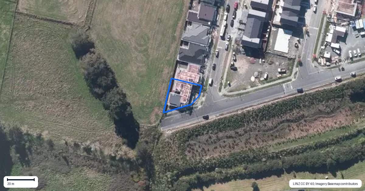 Property context map for 2 Oyster Drive, Whenuapai, Auckland