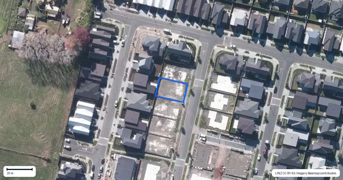 Property context map for 52 Samuel Marsden Place, Whenuapai, Auckland