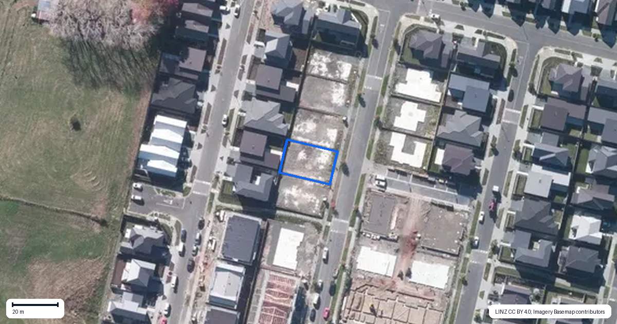 Property context map for 48 Samuel Marsden Place, Whenuapai, Auckland
