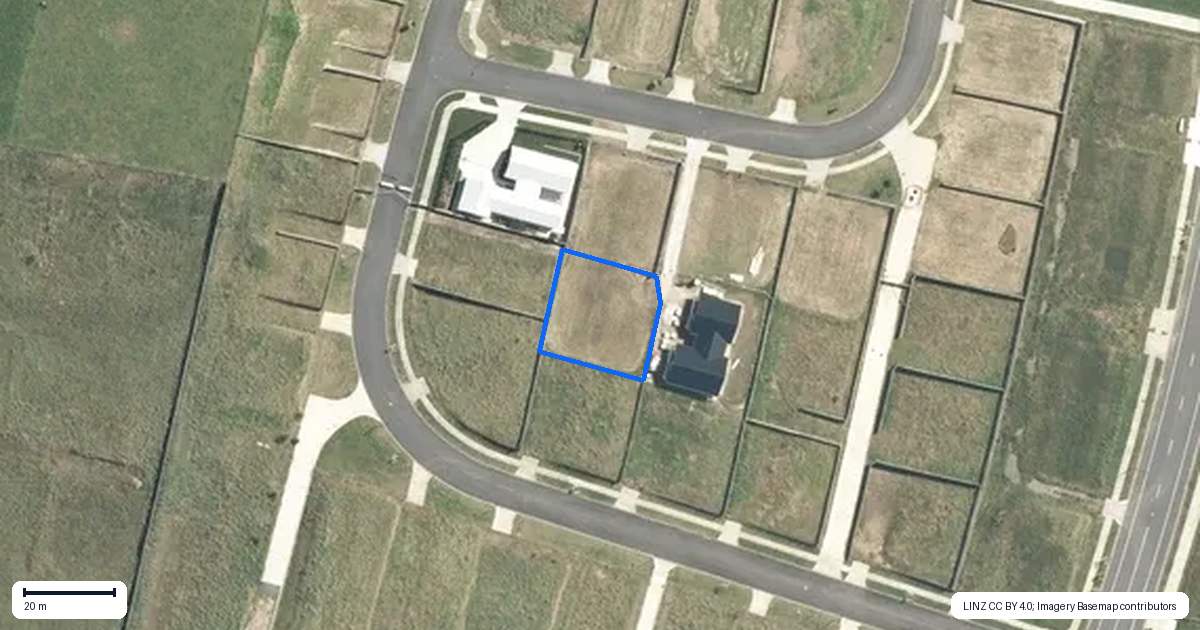 Property context map for 2/99 Sierra Place, Te Awamutu