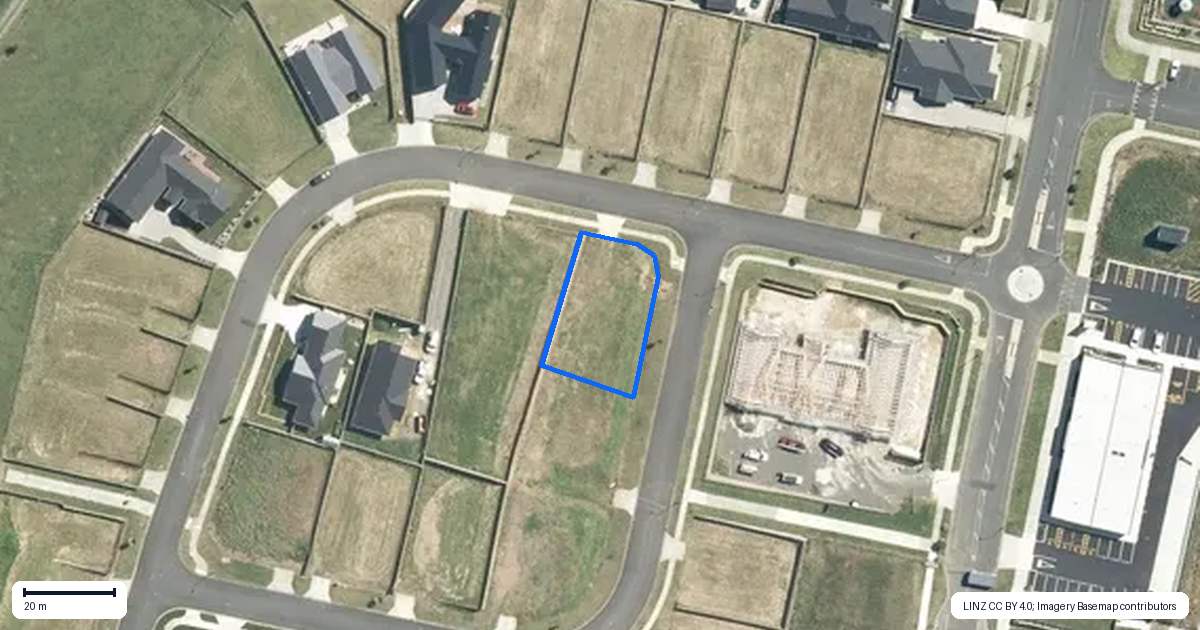 Property context map for 73 Highland Crescent, Te Awamutu