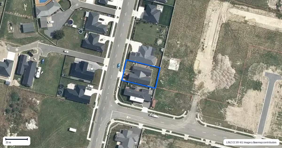 Property context map for 114 Churcher Street, Maewa, Feilding