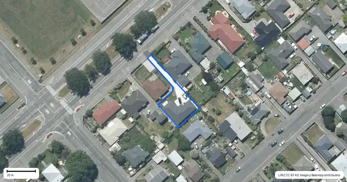 Property context map for 124A Chalmers Avenue, Hampstead, Ashburton