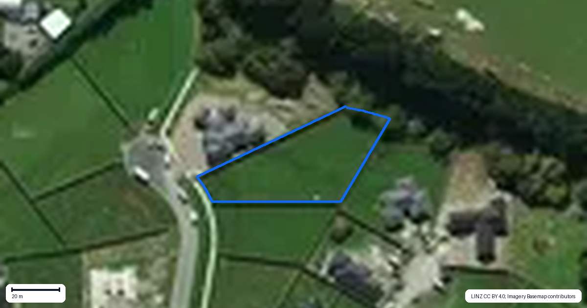Property context map for 4 Harrier Place, Amberley