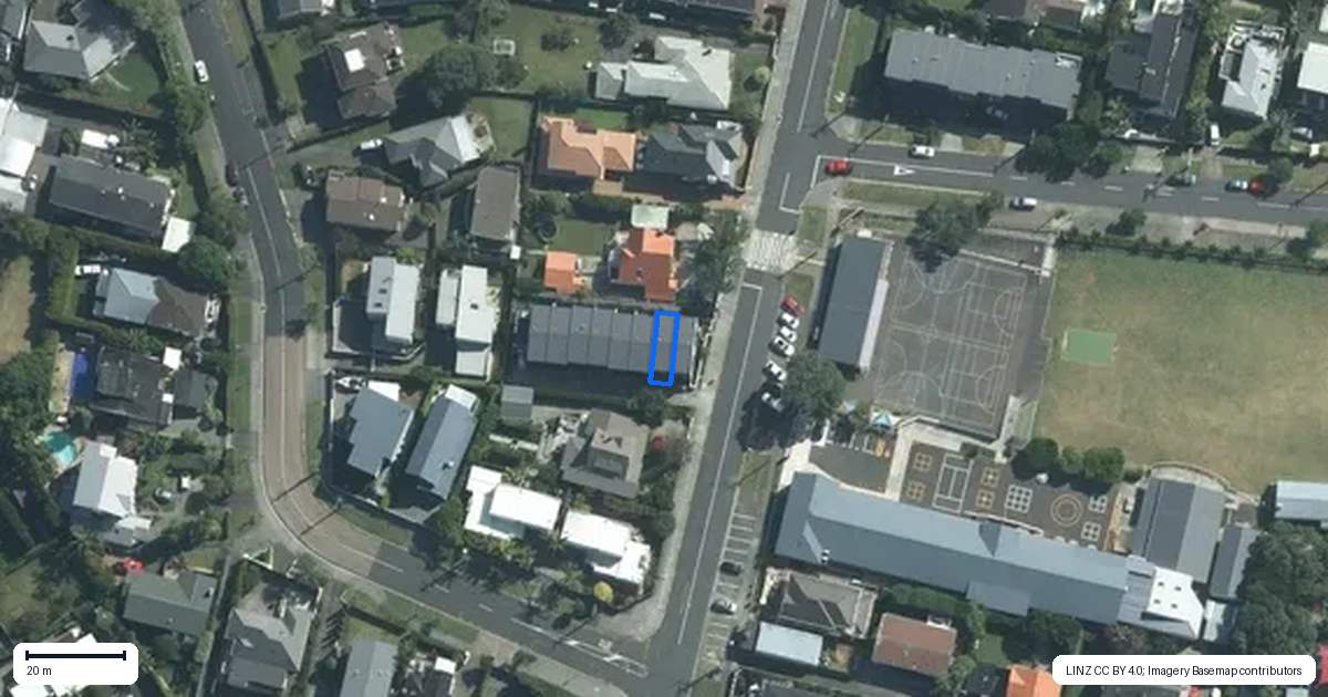 Property context map for 2/109 Kohimarama Road, Kohimarama, Auckland