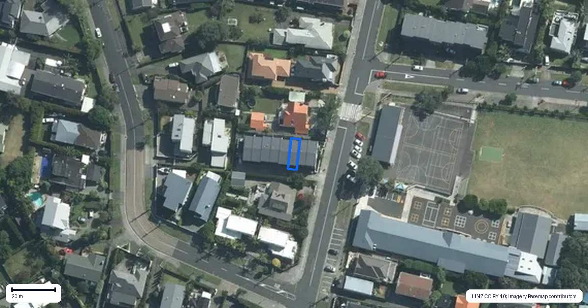 Property context map for 3/109 Kohimarama Road, Kohimarama, Auckland