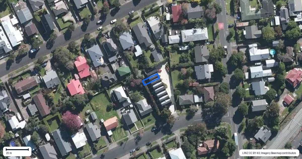 Property context map for 7/1 Jersey Avenue, Mount Albert, Auckland