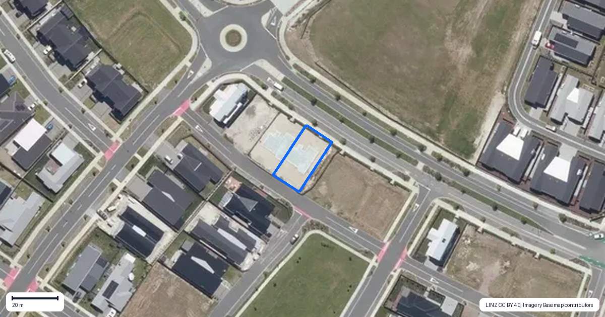 Property context map for 7 Ruku Lane, Wharewaka, Taupo