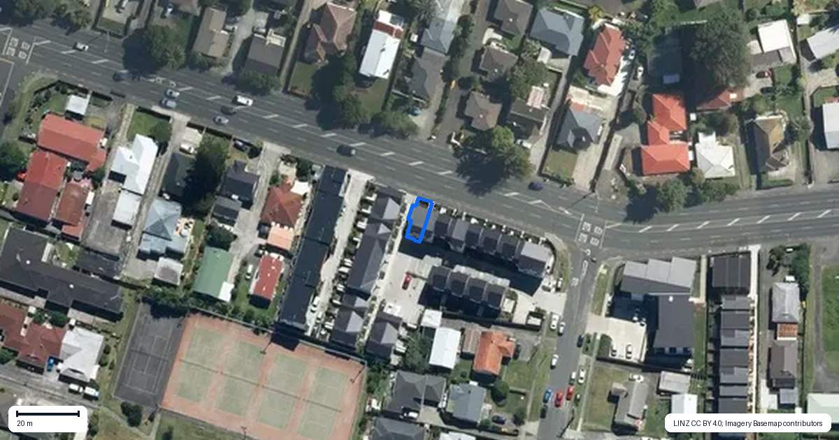 Property context map for 9/1 Fruitvale Road, New Lynn, Auckland