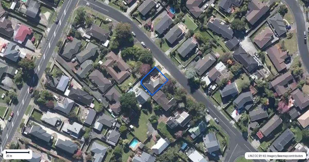 Property context map for 9 Fitzwater Place, Henderson, Auckland