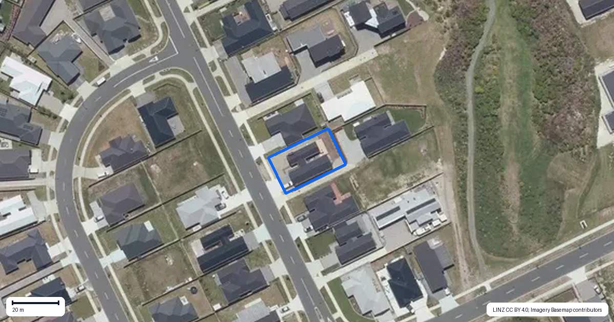 Property context map for 33 Maru Terrace, Wharewaka, Taupo