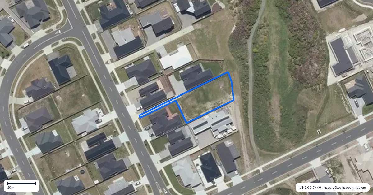Property context map for 37 Maru Terrace, Wharewaka, Taupo