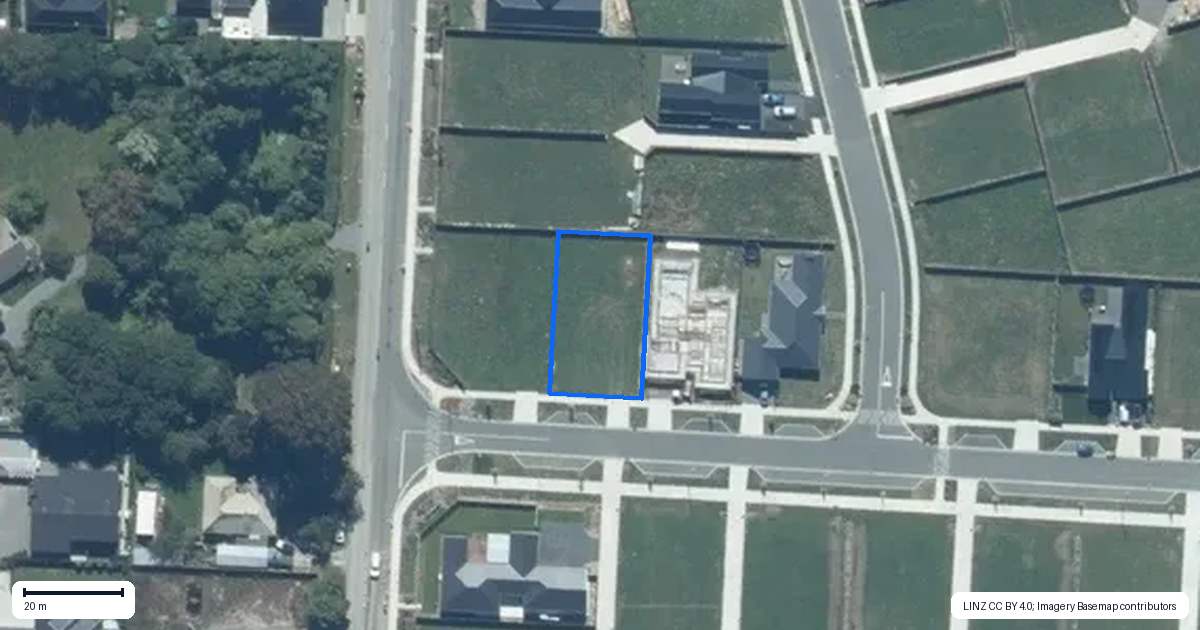 Property context map for 86 Waikirikiri Avenue, Lincoln
