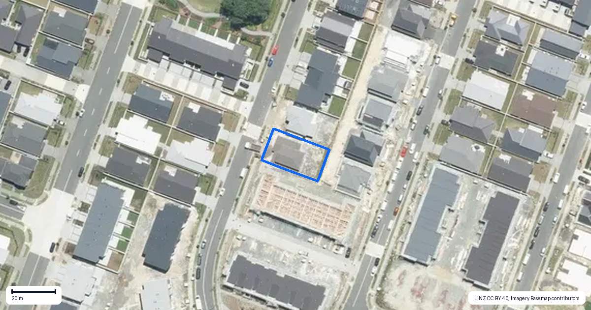 Property context map for 76 Nganui Avenue, Takanini, Auckland