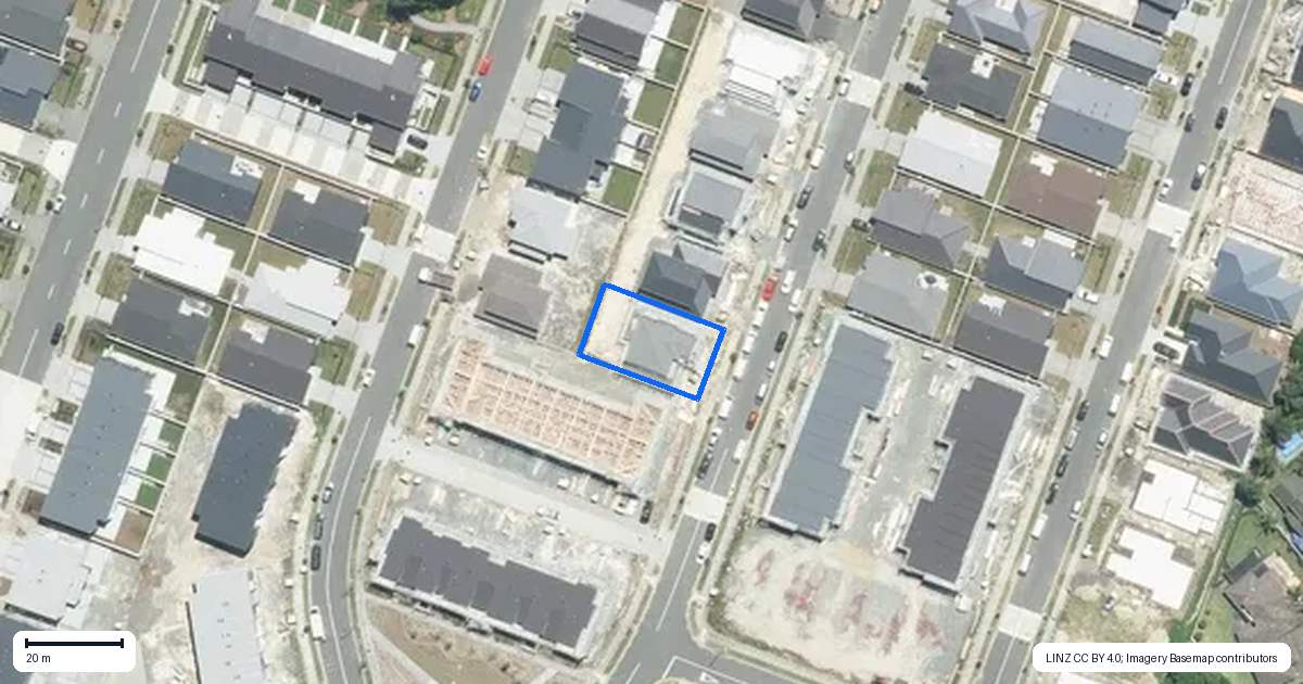 Property context map for 87 Pepene Avenue, Takanini, Auckland